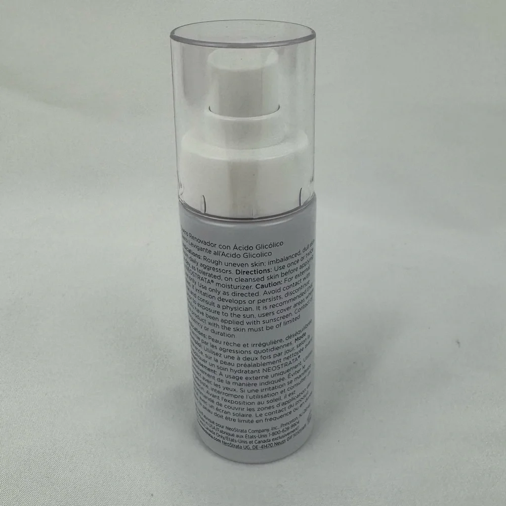 Lot of 2 NeoStrata Resurface Glycolic Renewal Serum 10% AHA 30ml / 1oz New